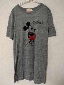 新品　未使用　JOEY FACTORY　（HOUSTON　姉妹ブランド）ディズニー　ミッキーマウス　ジョーイファクトリー　Tシャツ　半袖　メンズ　XL 