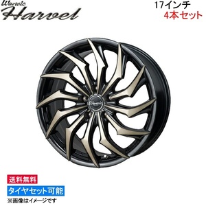 MONZA JAPAN ワーウィック ハーベル 4本セット ホイール ラクティス P120系 WH-05 モンツァ ジャパン Warwic HARVEL アルミホイール 1台分