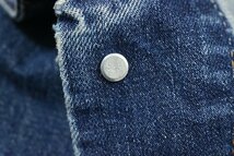 LEVI'S ◆70505 4th デニムジャケット インディゴ ケアタグ 刻印525 スモールe USA製 Gジャン ジージャン オールド リーバイス ◆XE18_画像6