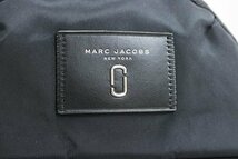 ● MARC JACOBS ◆ナイロン バックパック 黒 (付属品有) 大容量 ユニセックス リュックサック デイパック バッグ マークジェイコブス ◆WX5_画像3