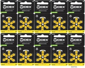 WIDEX ワイデックス 補聴器用電池 PR536(10) 10パック 送料無料