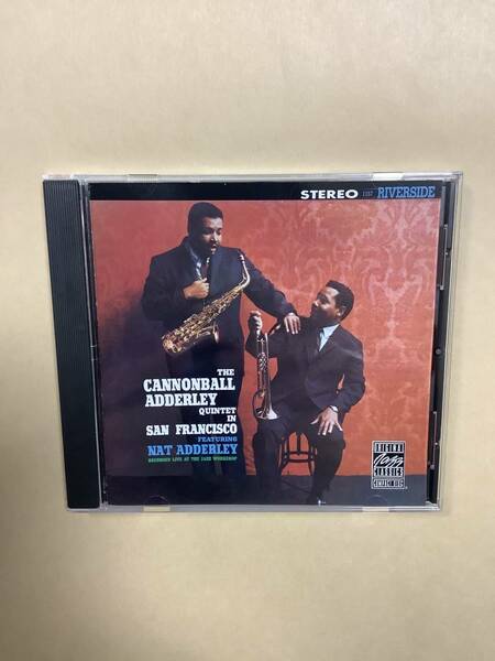 送料無料 THE CANNONBALL ADDERLEY QUINTET「IN SAN FRANCISCO」輸入盤