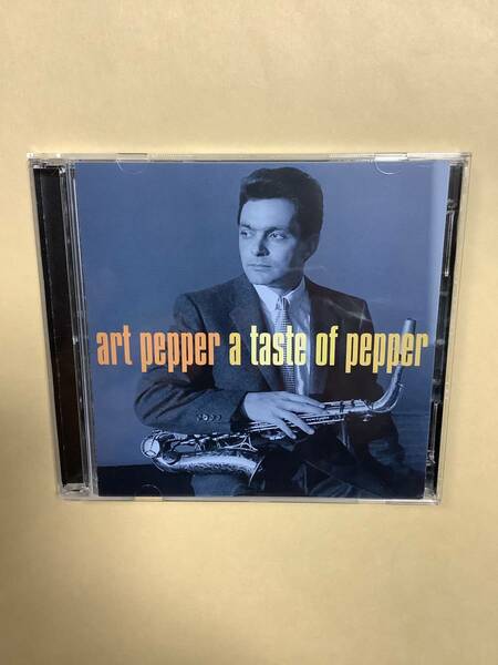 送料無料 ART PEPPER A TASTE OF PEPPER 2枚組CD 全19曲 輸入盤