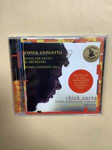 送料無料 チック コリア「corea. concerto」輸入盤