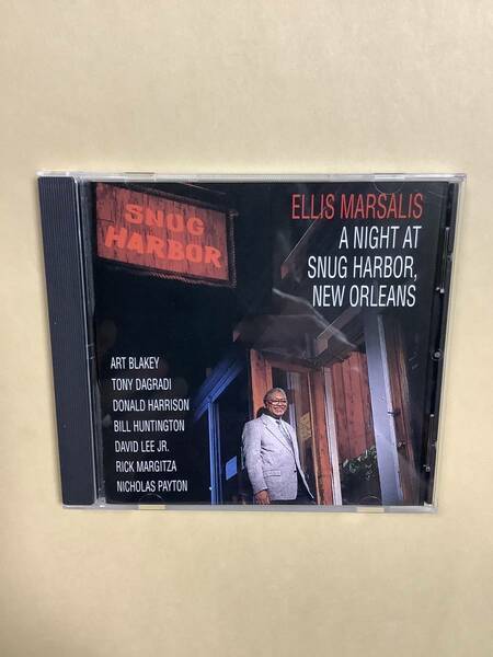 送料無料 ELLIS MARSALIS「A NIGHT AT SNUG HARBOR, NEW ORLEANS」輸入盤