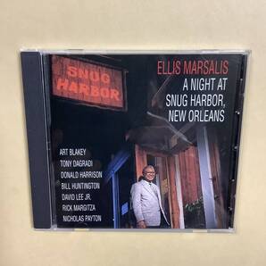送料無料 ELLIS MARSALIS「A NIGHT AT SNUG HARBOR, NEW ORLEANS」輸入盤