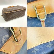 ｔ)ルイ・ヴィトン LOUIS VUITTON モノグラム ドーヴィル M47270 ハンドバッグ ミニボストンバッグ 鞄 中古※ネームタグ有(イニシャル入り)_画像3