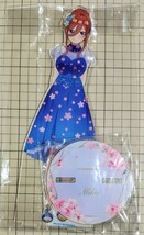 送料200円 新品・即決●中野三玖 桜ドレス 特大アカネスタンド フィギュア BIGサイズ 五等分の花嫁 未開封 袋シワ 正規品 同梱可_画像1