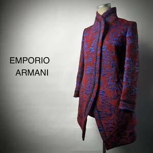 EMPORIO ARMANI общий рисунок вышивка пальто 36 жакет верхняя одежда внешний Emporio Armani женский 