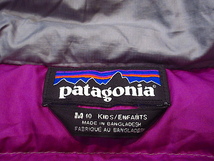 ビンテージ●Patagoniaキッズダウンジャケットグレーsize M●230525c4-k-jk パタゴニアアウターSTY68233_画像3