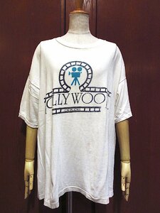 ビンテージ80's90's●HOLLYWOOD半袖プリントTシャツ●230508m1-m-tsh-ot映画ムービートップスメンズ古着