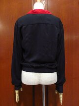 ビンテージ50's●PENNEY'S切り返しレーヨンループカラーシャツ黒 size S●230522m3-m-lssh-lp長袖メンズ古着_画像2