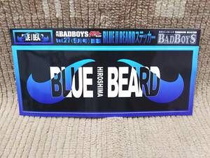 BAD BOYS 月刊バッドボーイズ BLUE BEARD ステッカー 未使用保管品