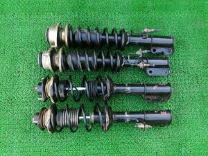  Subaru Vivio Bistro KK3 original front suspension left right strut leak none rear shock absorber left right 