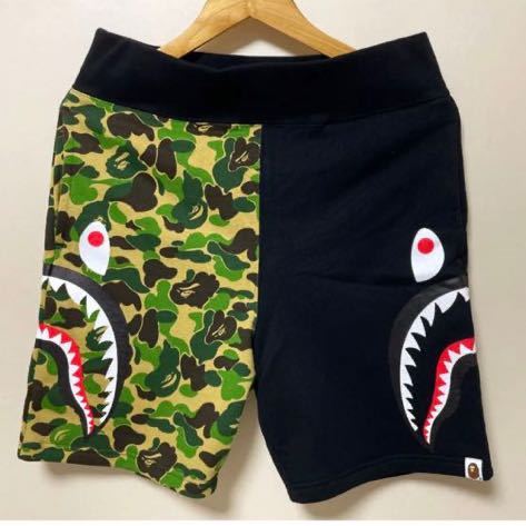 ◇激レア BAPE ベイプ ハーフパンツ カモフラ S アベイシングエイプ-