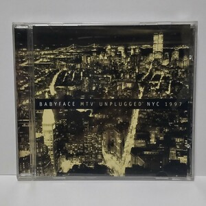 BABYFACE MTV UNPLUGGED NYC 1997 CD アルバム 輸入盤 ★視聴確認済み★