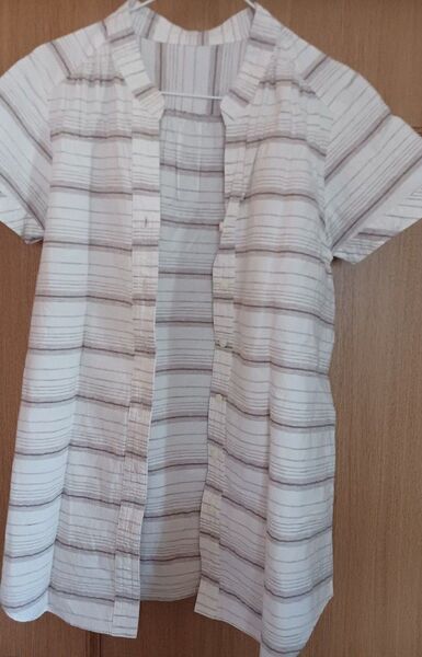 半袖 ロングシャツ