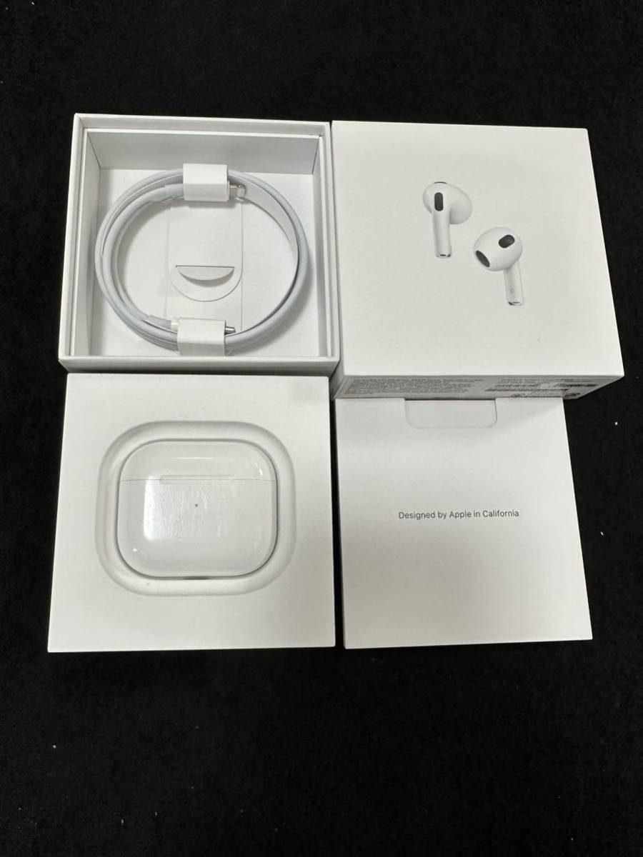 ◇Apple国内正規品◇動作品◇AirPods 第3世代エアポッズ第三世代MME73J