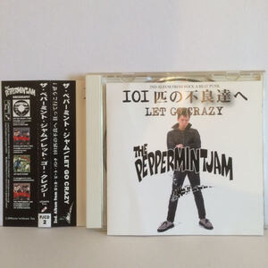 ペパーミントジャム 帯付CD LET GO CRAZY ロカビリー Peppermintjam