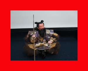 Art hand Auction :Immediate decision [Doll Museum] Maruhira Michiomi B-152 May doll, Heizo Oki. Warrior doll, general decoration. Maki-e 5, season, Annual Events, Children's Day, May Dolls