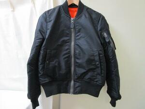 WIND AND SEA / REVERSIBLE MA-1 (BLACK) / WDS-19A-JK-07u in Dan si- blouson black unisex S size 