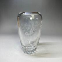 Meissen Crystal マイセン 花瓶 フラワーベース マイセンクリスタル フラワーベース 鳥 鶏 にわとり 木箱 ひよこ クリスタルガラス_画像6