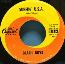 EP 洋楽 The Beach Boys / Surfin' U.S.A. 米盤_画像2