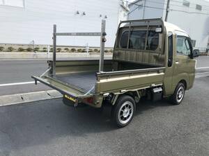 《車検対応》　軽トラ用　荷台キャリア【軽トライアングル】　ステンレス製　脱着式　伸縮式90タイプ　鳥居　馬　電気工事　工務店