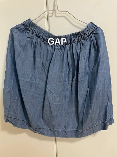 春ファッション　デニムスカートGAP Sサイズ　涼しい