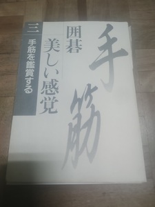 【ご注意 裁断本です】【ネコポス２冊同梱可】手筋を鑑賞する (囲碁 美しい感覚) 日本棋院