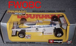 1/24 ウイリアムズ ホンダ ターボ FW08C ロズベルグ WILLIAMS HONDA TURBO FORD フォード ROSBERG