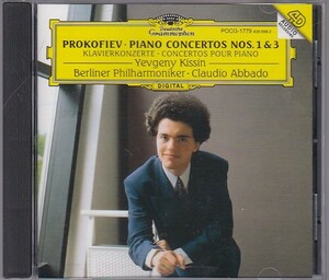 ★CD DG プロコフィエフ:ピアノ協奏曲第1番.第3番 *エフゲニー・キーシン（Evgeny Kissin).アバド.ベルリン・フィルハーモニー