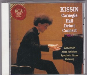 ★CD カーネギー・デビュー・リサイタルI Carnegie Hall Debut Concert *エフゲニー・キーシン（Evgeny Kissin)