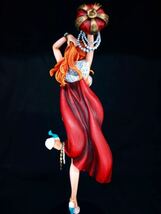 ワンピース フィギュア リペイント ナミ 瞳修正 マント取り外し可能 劇場版 ONE PIECE STAMPEDE」 FLAG DIAMOND SHIP NAMI ナミ_画像5