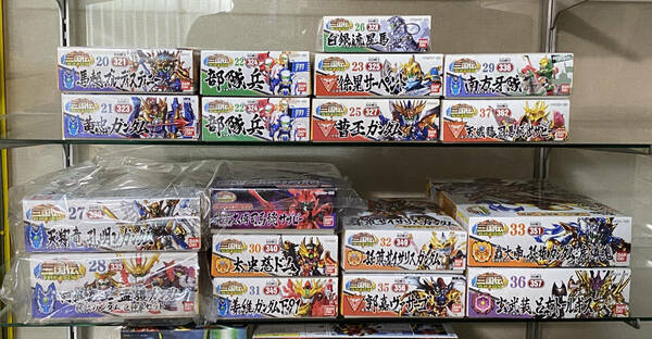 [GUNPLA]SDガンダム BB戦士 三国伝 戦神決闘編 18個セット