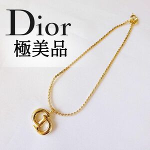 Новый закончен ☆ Christian Dior Bracelet Gold Logo