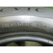 8分山 ミシュラン PRIMACY LC 215/60R16 95H 4本/札幌市手渡し可/中古オンロードタイヤ(夏タイヤ) エスティマ オデッセイ F_95_画像9