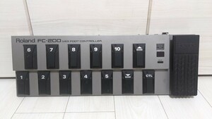 ローランド フットコントローラー Roland MIDI FOOT Controller FC-200 通電確認のみ　本体のみ