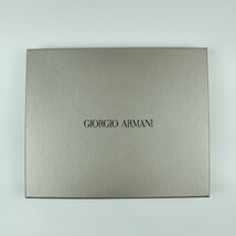 GIORGIO ARMANI ジョルジオ アルマーニ イタリア製 レザー フラットケース 小物入れ ポーチ ミニバッグ_画像7