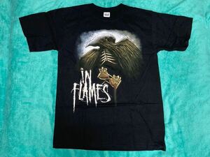 IN FLAMES イン・フレイムス Tシャツ M バンドT ロックT ツアーT Colony Jester Race Clayman Arch Enemy Soilwork