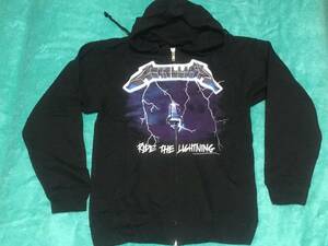 METALLICA メタリカ Zip-Up パーカー S ロックT バンドT Ride The Lightning Kill 'Em All Slayer Megadeth