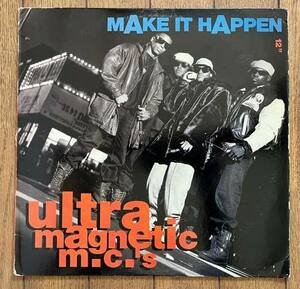 12 US盤 米盤 PROMO盤 レコード Ultramagnetic MC's / Make It Happen・Chorus Line (Pt. 2)・Make It Happen (Remix) 866 131-1