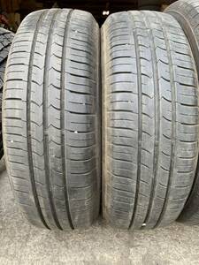 送料無料　バリ溝　夏タイヤ2本セット　GOOD YEAR efficient grip ECO 155/65R13 2021年