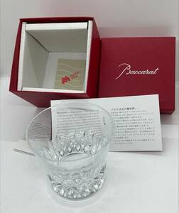 【4553】 未使用 Baccarat バカラ 2015 Rosa ローザ 薔薇 バラ ロックグラス クリスタル ガラス 食器 インテリア ギフト