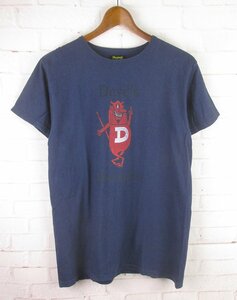 MST9189 Dapper's ダッパーズ Tシャツ 38 ネイビー（クリックポスト可）