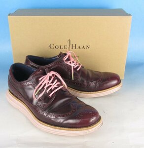 LYF14187 COLE HAAN コールハーン LUNARGRAND LONG WING ルナグラウンド ウィングチップ シューズ C11715 7.5M