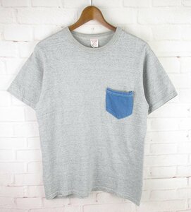 MST9255 FREEWHEELERS フリーホイーラーズ ポケット付き Tシャツ SMALL（クリックポスト可）