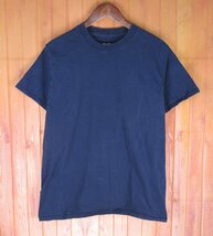 LST9110 HANES ヘインズ BEEFY Tシャツ M ネイビー（クリックポスト可）_画像1