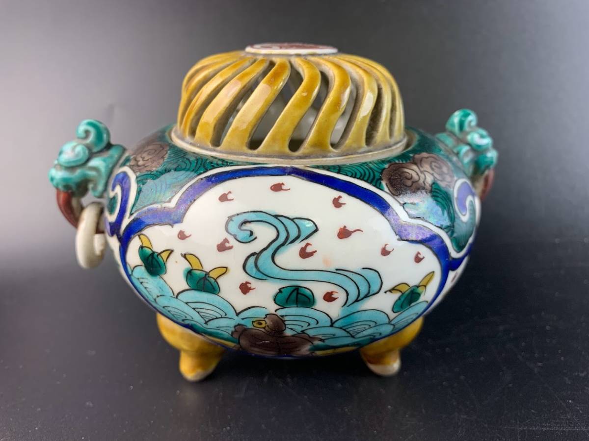 ヤフオク! -「骨董品」(香炉、香合) (九谷)の落札相場・落札価格