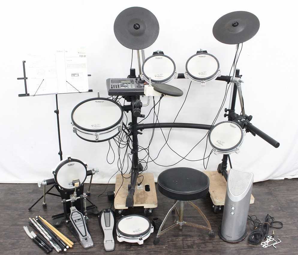 Roland ローランド 電子ドラムセット V-Drums TD-9 ∽ 6A418-1 